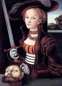 Judith_mit_dem_Haupt_des_Holofernes Lucas Cranach the Elder 1530